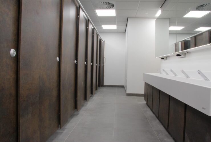 toilet area