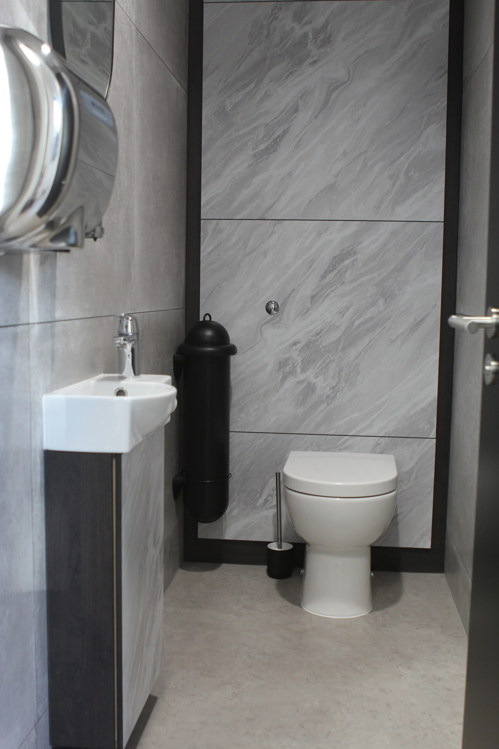 toilet cubicle
