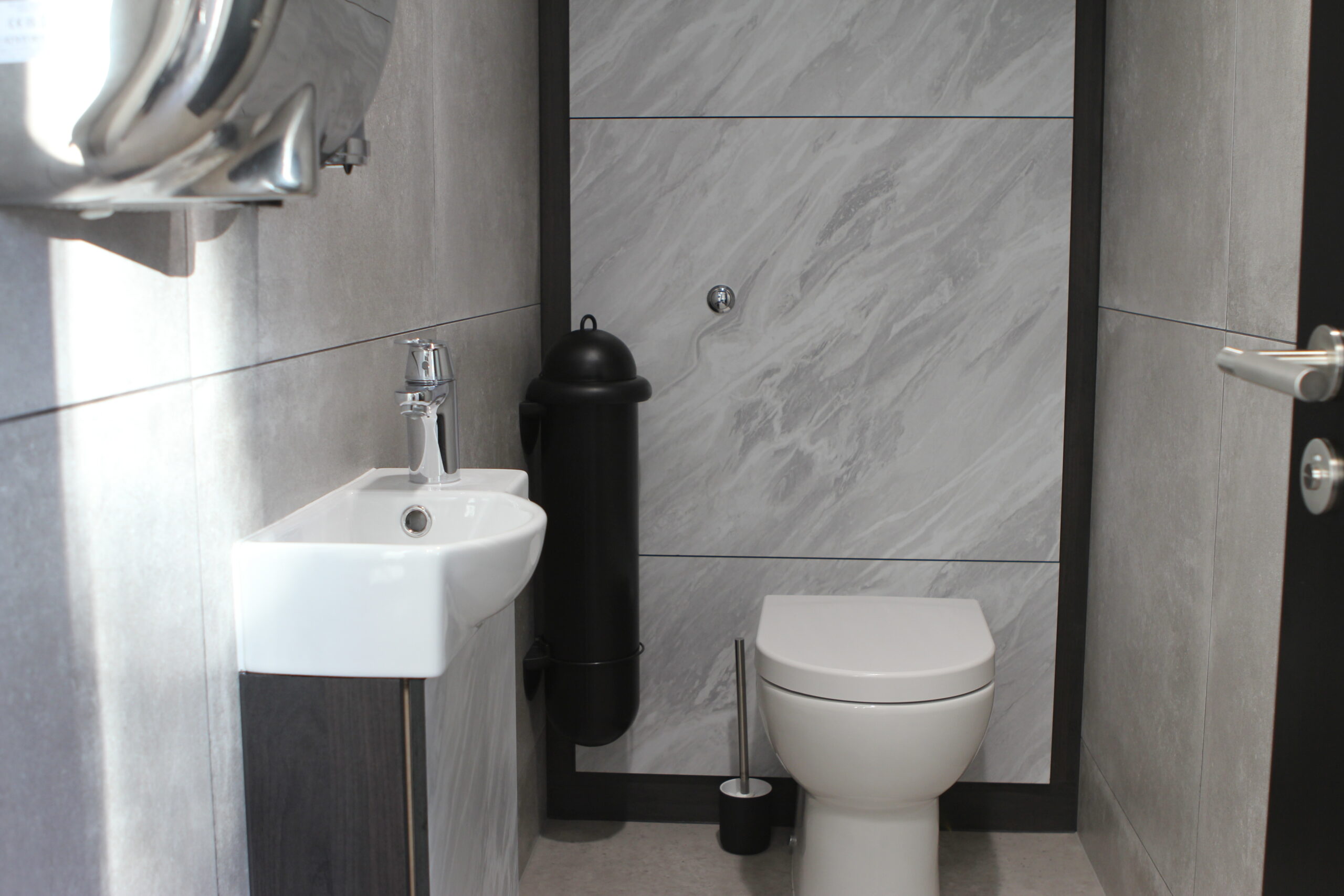 toilet cubicle