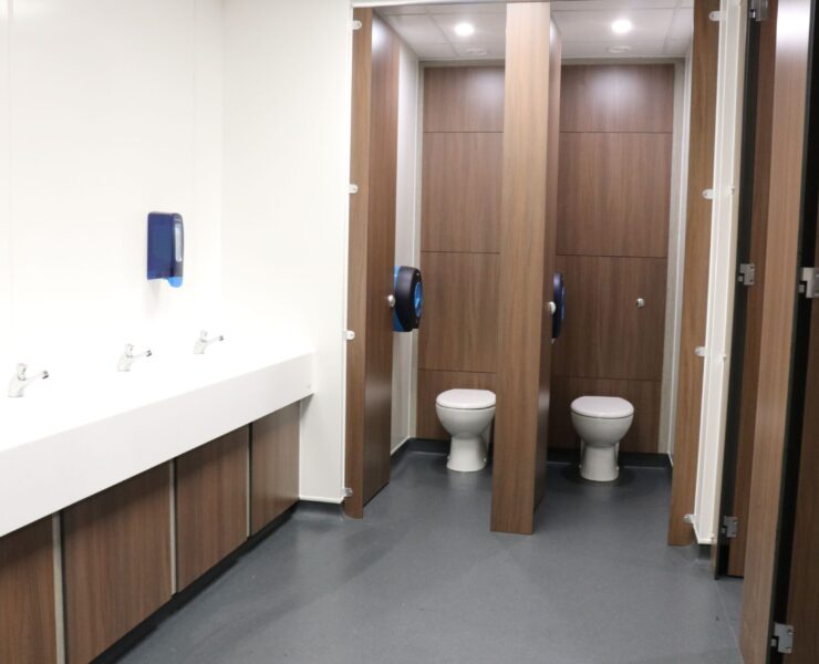 toilet area