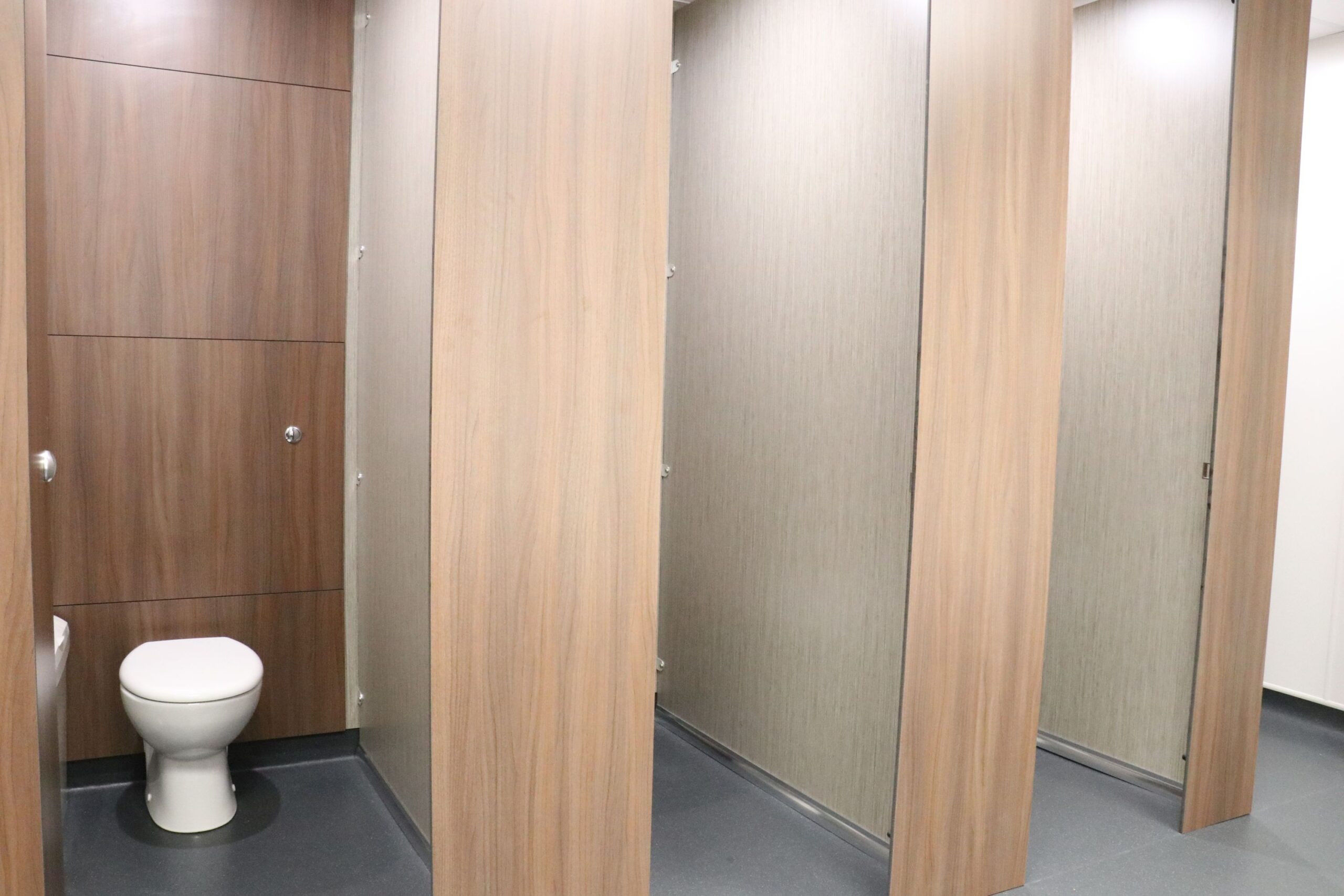 WC cubicles