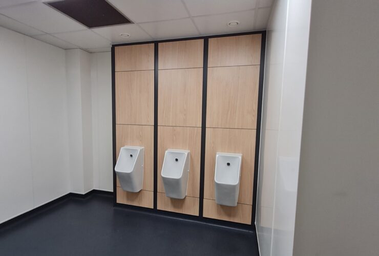 Urinals on Urinal ducting