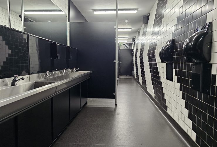 washroom area