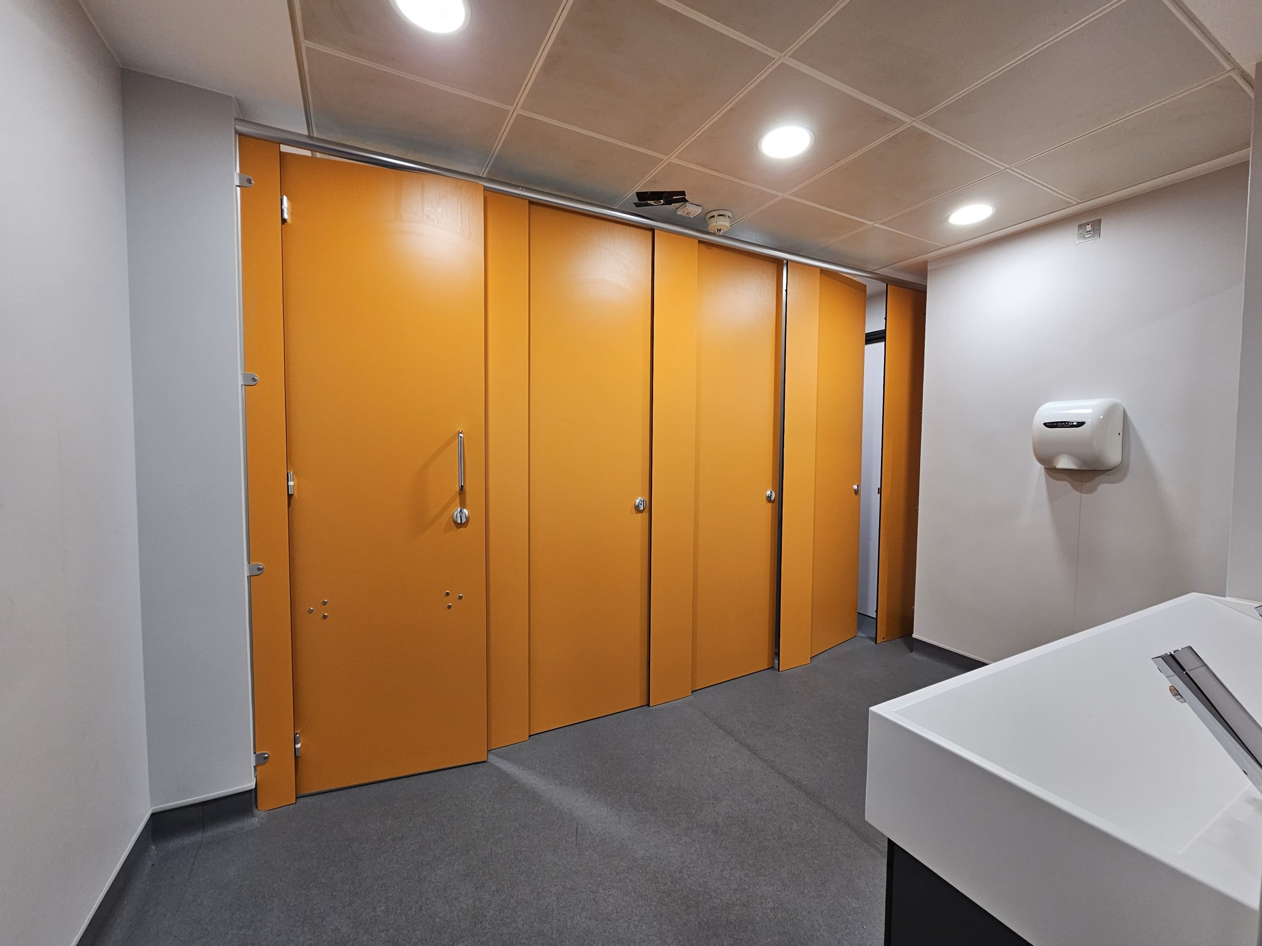 toilet area