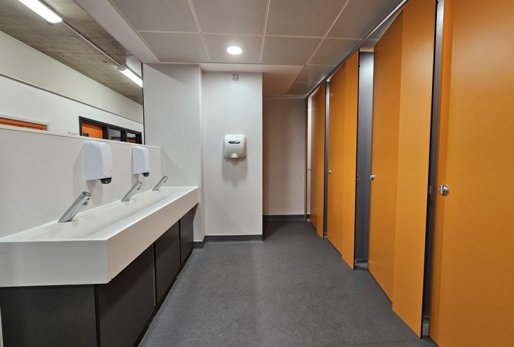 toilet area