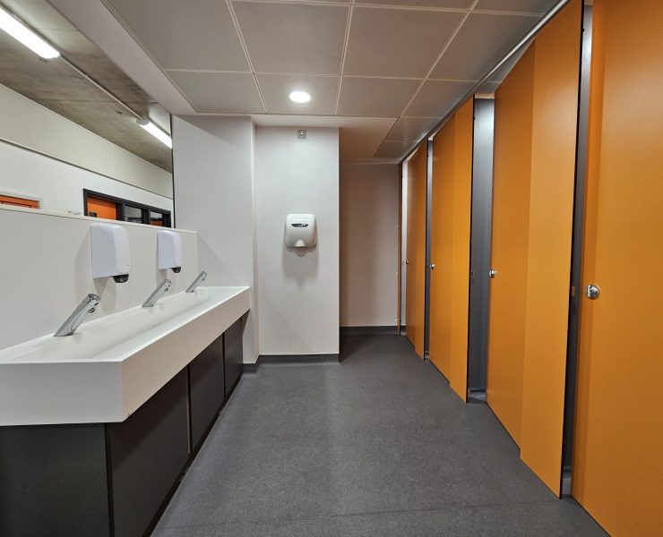 toilet area